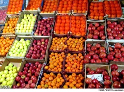 رییس اتحادیه میوه و تره‌بار اهواز گفت: قیمت میوه‌های پاییزه پایین و بسیار مناسب است و نسبت به هفته گذشته 10 درصد کاهش قیمت داشته‌اند. 