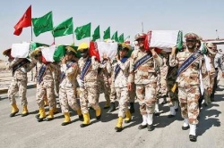 پیکرهای مطهر 38 شهید دوران دفاع مقدس از مرز شلمچه وارد ایران شد