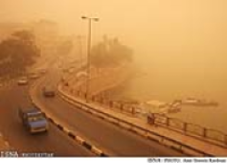 تداوم گرد و غبار در خوزستان تا اواخر امروز