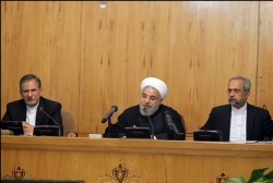 روحانی در جلسه هیات دولت: پایبندی راسخ دولت به رهنمودهای رهبرانقلاب