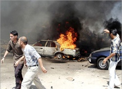 شناسایی 8 خودروی بمب‌گذاری شده در کربلا و ورودی بغداد