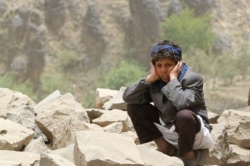 بمباران مناطق مسکونی و نیروگاه برق در استان الضالع یمن