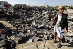 تداوم حملات ائتلاف ضد یمن به مناطق مختلفی از زارح، صعده والحدیده 