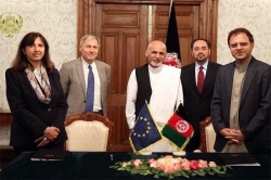 افغانستان و اتحادیه اروپا توافقنامه امضا کردند