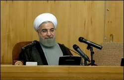  روحانی در جلسه هیات دولت: مسئولیت رهبری در مذاکرات سنگین‌تر بود/ غرب راهی جز مذاکره نداشت