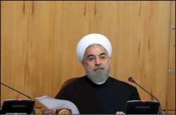 روحانی در جلسه هیات دولت: سیاست دولت گسترش شبکه ملی اطلاعات پرسرعت، ارزان و ایمن است