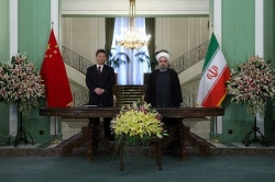 نشست مشترک با همتای چینی: روحانی: فصل نوین همکاری ایران و چین آغاز شده است