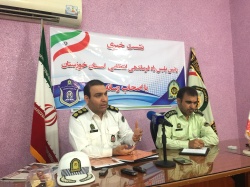 تاكيد فرمانده جديد پلیس راه خوزستان بر آزاد بودن تردد خودروهاي اروندي در سطح استان : در تصادفات خودروهاي اروندي به دليل ايمني بسيار بالا فوتي نداشته ايم!