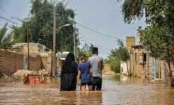 ۲ سامانه بارشی شديد در راه خوزستان ؛ مديران براي سیلاب پيش رو آماده باشند