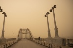 بهبود کیفیت هوای خوزستان تا اواخر امروز/ فرو نشست تدریجی گرد و خاک