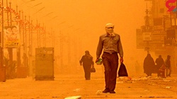 اخطاريه نسبت به وقوع گرد و خاک در خوزستان؛ بیماران تنفسی، افراد سالخورده و کودکان سه شنبه و چهارشنبه از خانه خارج نشوند