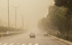 وقوع گرد و غبار محلی در خوزستان