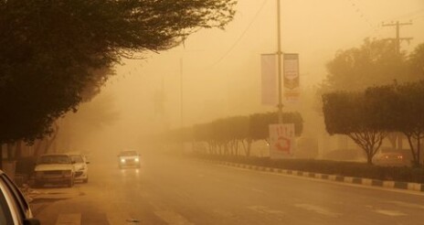 ۱۲ شهر خوزستان درگیر گرد و غبار شده