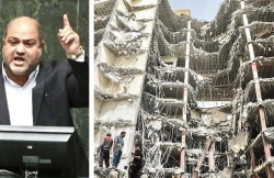 جليل مختار خطاب به آيت الله رئيسي: فاجعه متروپل آبادان سر قله فساد در خوزستان را آشکار كرد